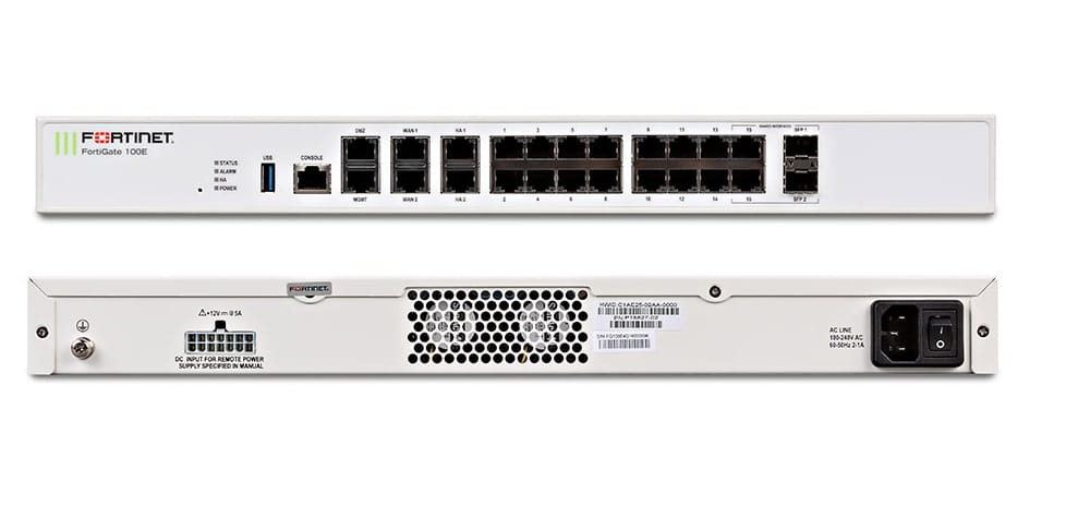 Fortinet FortiGate 100E Series - Data Center 360