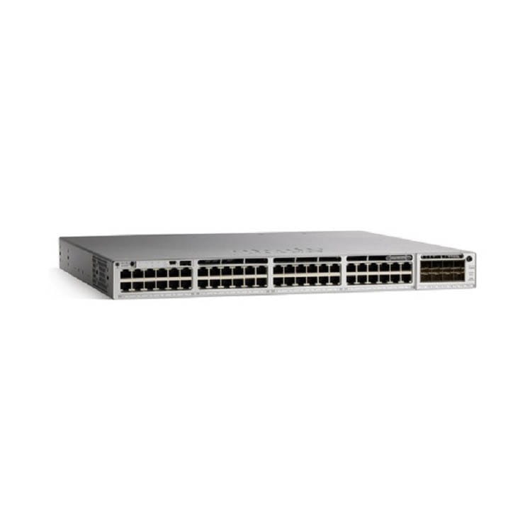 Switch Catalyst 9300 48-port 2.5G (12 mGig) UPOE, Network Advantage (C9300-48UXM-A)