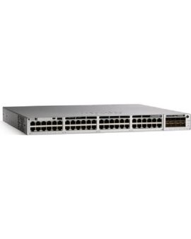 Switch Catalyst 9300 48-port 2.5G (12 mGig) UPOE, Network Essentials (C9300-48UXM-E)