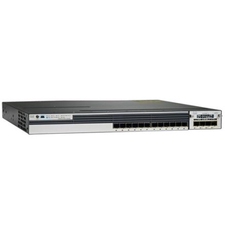 Cisco Catalyst C3750X-12S-E Stackable GE SFP Ethernet Switch (WS-C3750X-12S-E)