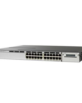 Cisco Catalyst C3750X-24P-E Stackable Gigabit Ethernet PoE+ Switch (WS-C3750X-24P-E)