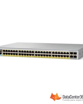 Switch Cisco Catalyst 2960-L SM-48 Puertos PoE+ (WS-C2960L-48PS-LL)