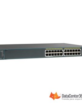Switch Cisco Catalyst 2960XR 24-PuertosPoE+ Gigabit (WS-C2960XR-24PD-I)