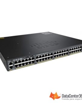 Switch Cisco Catalyst 2960XR 48-PuertosPoE+ Gigabit (WS-C2960XR-48LPD-I)