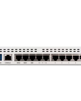 Firewall Fortinet FortiGate 60F – Hardware más 1 Año 24×7 FortiCare y FortiGuard Unified Threat Protection UTP (FG-60F-BDL)