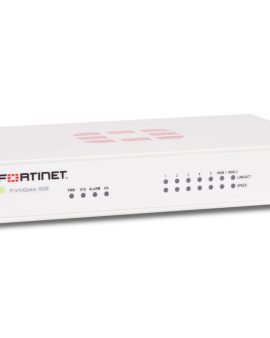 Firewall Fortinet FortiGate 50E – Hardware más 1 Año 24×7 FortiCare y FortiGuard Unified Threat Protection UTP (FG-50E-BDL)
