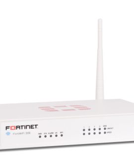 Firewall Fortinet FortiWiFi 30E – Hardware más 1 Año 24×7 FortiCare y FortiGuard Unified Threat Protection UTP (FWF-30E-BDL)