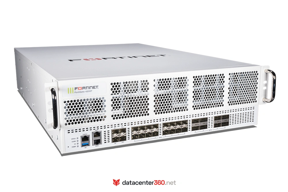 Fortinet FortiGate 4201F-DC (FG-4201F-DC) — Firewall NGFW rack 3U con SSD y fuente DC