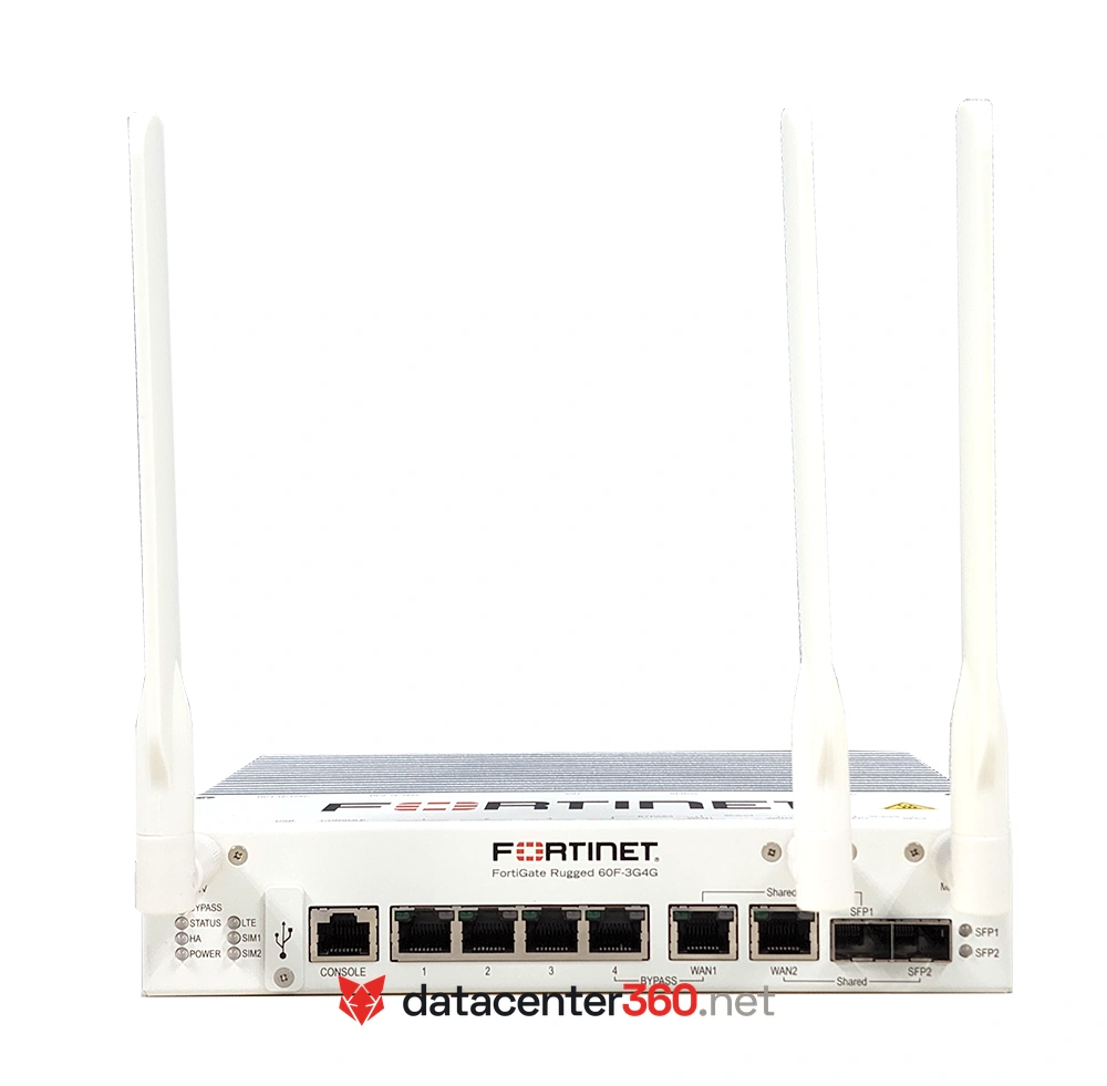 Fortinet FortiGate Rugged 60F-3G4G (FGR-60F-3G4G) — firewall NGFW industrial rugerizado