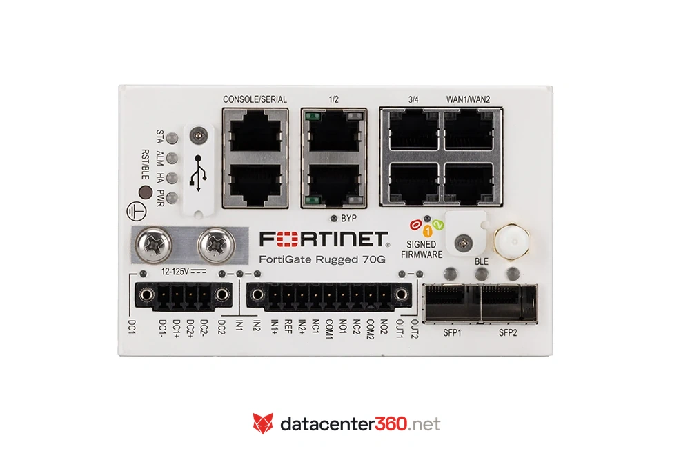 Vista alterna del FortiGate Rugged 70G (FGR-70G)