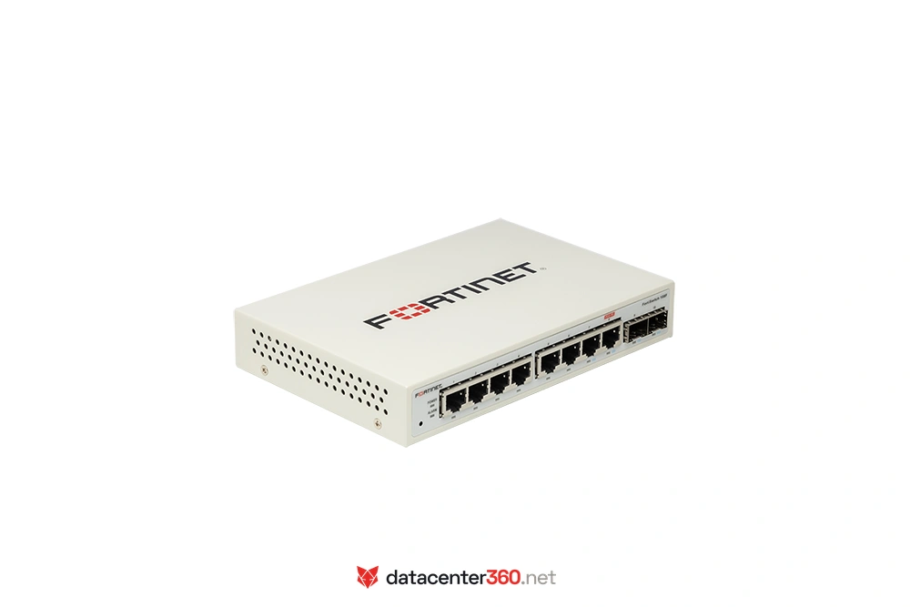 Fortinet FortiSwitch 108F (FS-108F) — Switch de acceso compacto 8 puertos GE + 2 SFP
