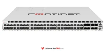 Switch de red administrable Fortinet FortiSwitch 648F-FPOE (FS-648F-FPOE), disponible en Colombia