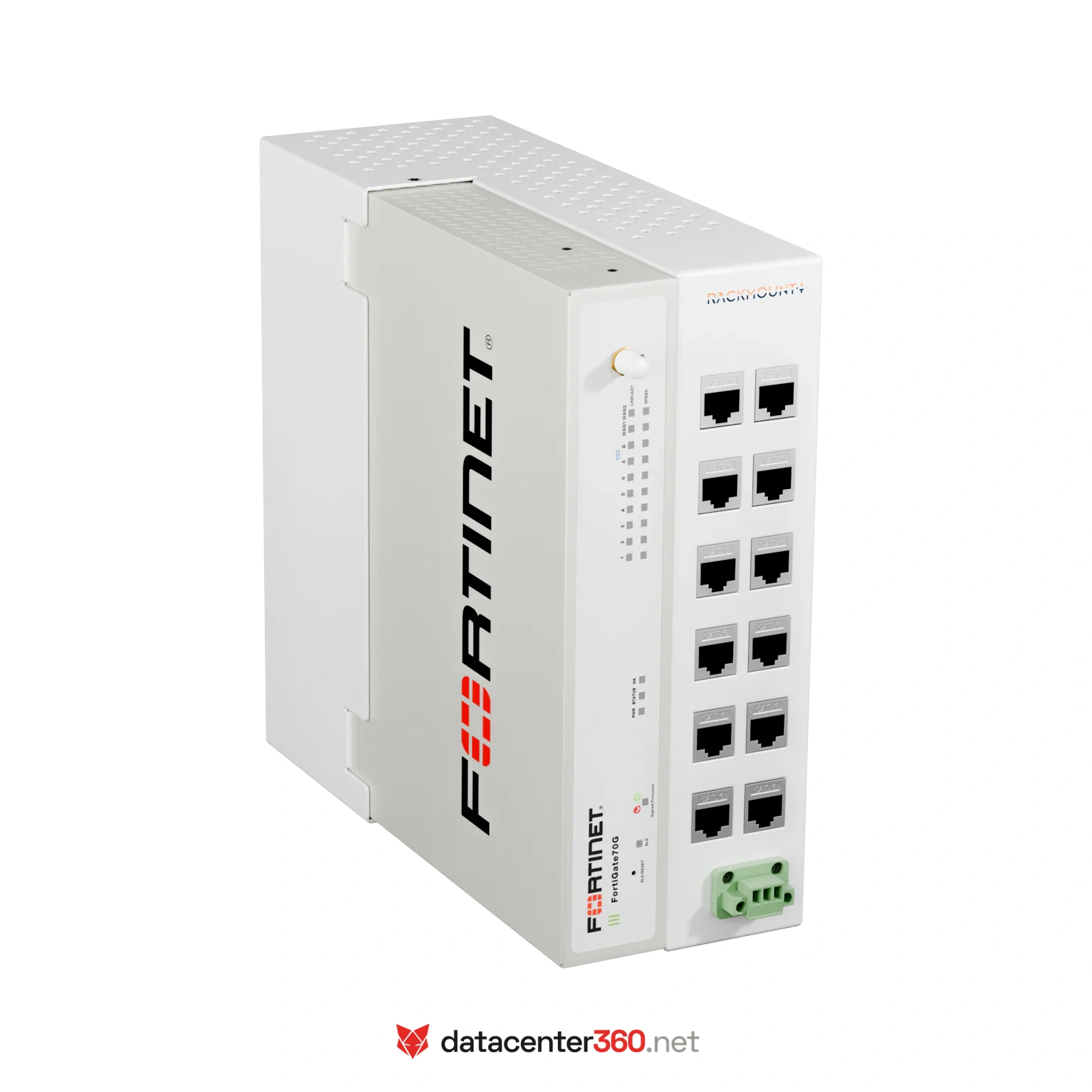 Montaje riel DIN FortiDIN para FortiGate 70G / 70F / 60E / 60F
