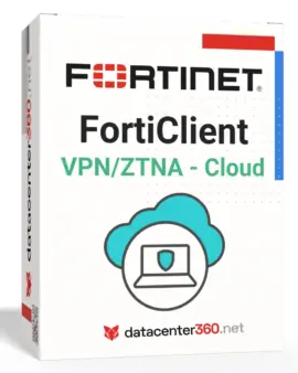 Empaque de licencia Fortinet FortiClient VPN/ZTNA Cloud - DataCenter360.net